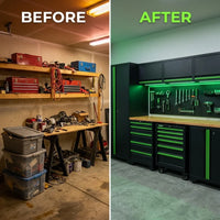 ApexForge Shadowline Pro Modular Garage Cabinet System — product view 4