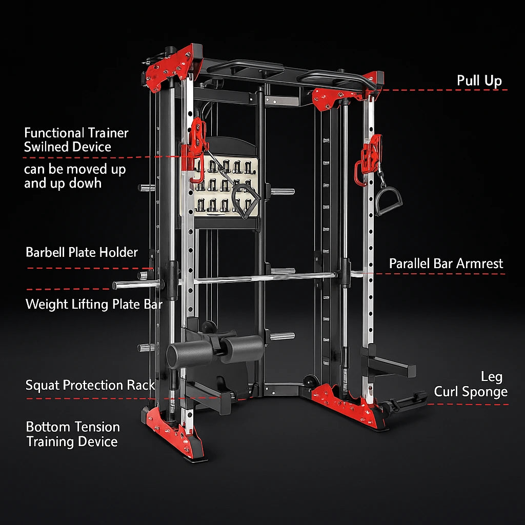 IronCrest Apex S900 Functional Smith Trainer — product view 2