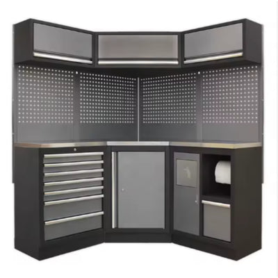 CornerPro Modular Garage Workstation Suite